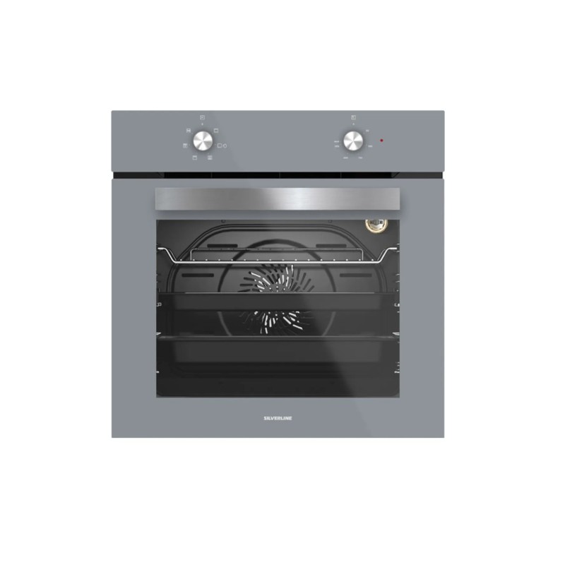 Silverline Bo6501S01Ankastre Gri Fırın